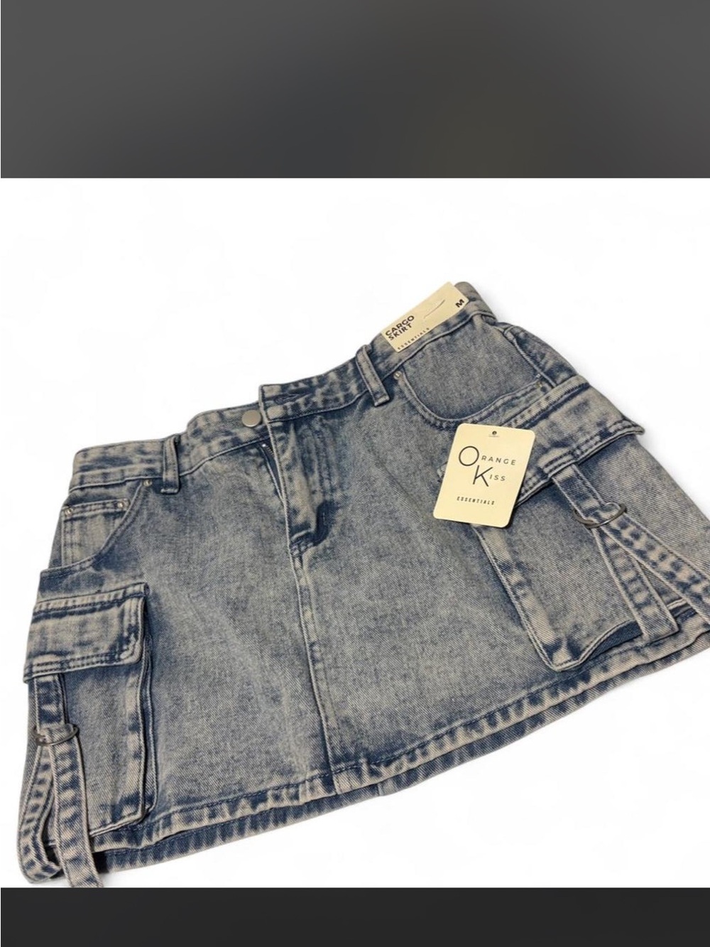 ✨ NWT Orange Kiss cargo skirt 💙